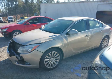 2012 Buick Regal из США, поврежденный, VIN 2G4GR5EK2C9162617